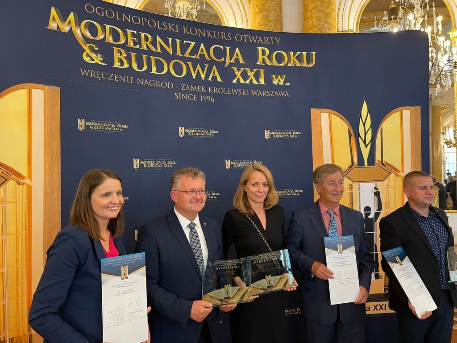 Zdjęcie w galerii na portalu naszraciborz.pl: Rewitalizacja zamku w Tworkowie wyróżniona w Warszawie wiadomości z regionu