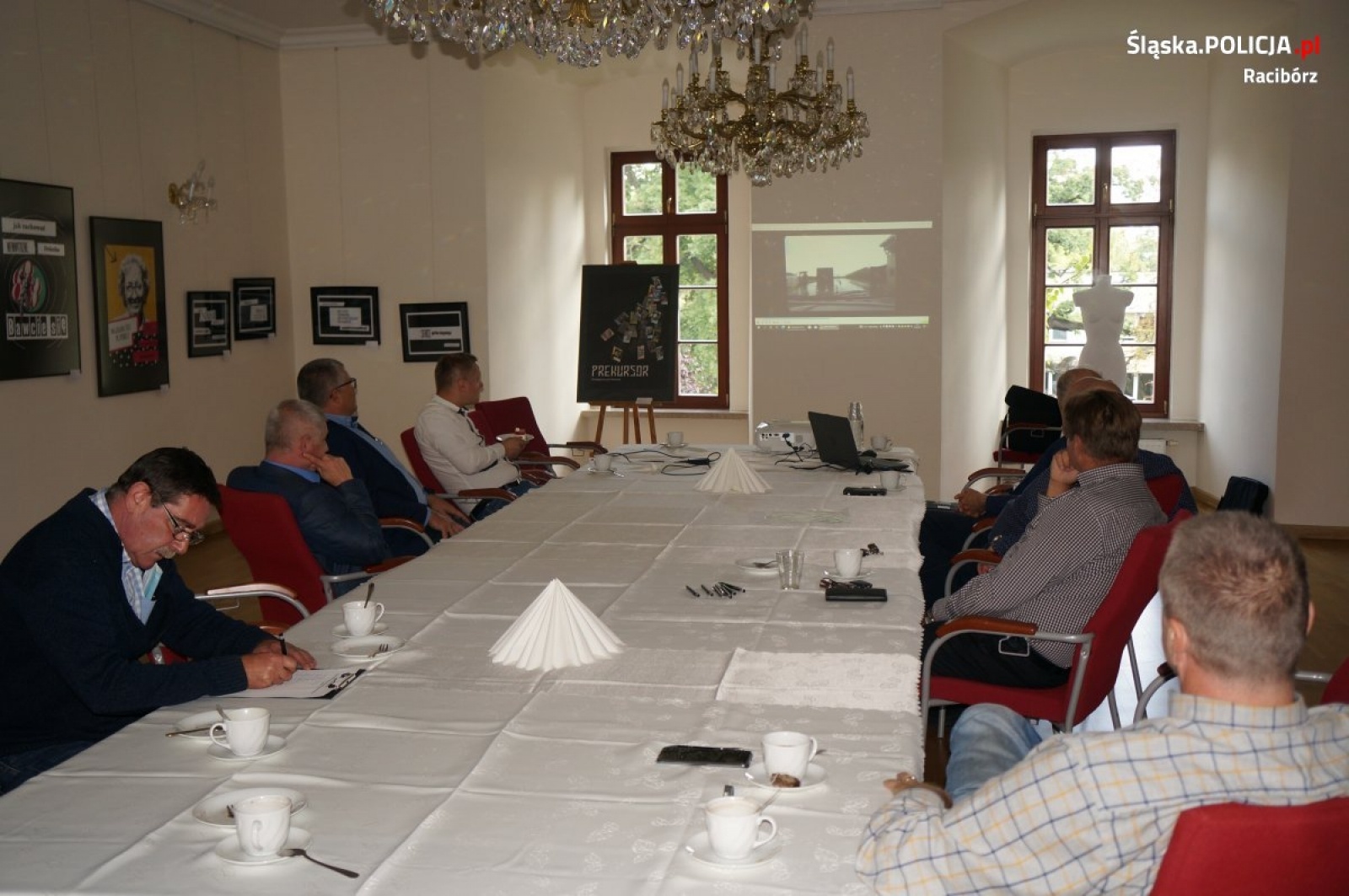 Zdjęcie w galerii na portalu naszraciborz.pl: ROADPOL Safety Days. Raciborska drogówka szkoliła na zamku wiadomości z regionu