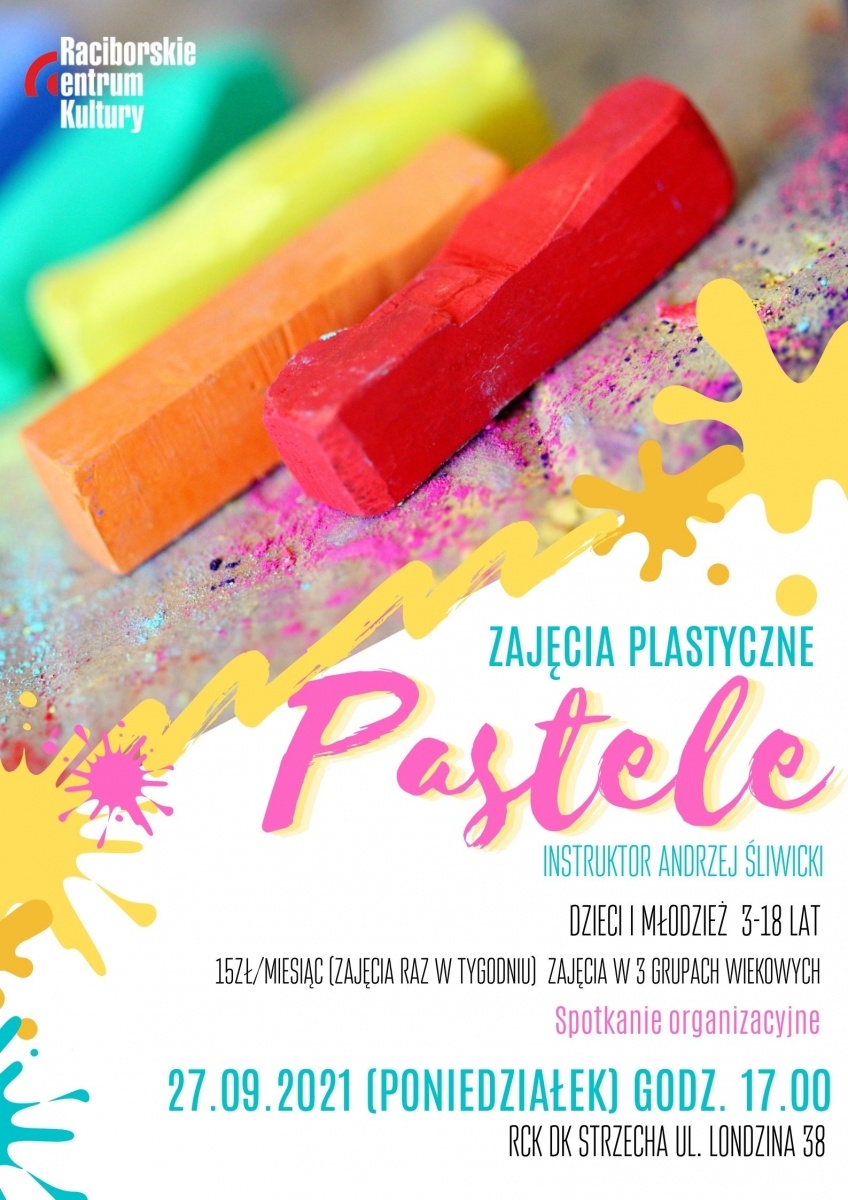Zdjęcie w galerii na portalu naszraciborz.pl: Raciborskie Centrum Kultury rusza z ofertą zajęć artystycznych! wiadomości z regionu