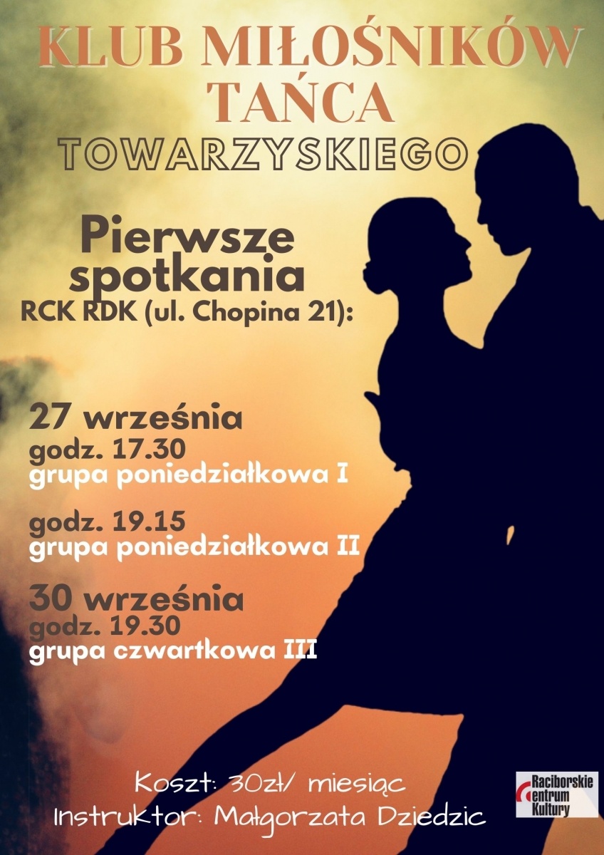 Zdjęcie w galerii na portalu naszraciborz.pl: Raciborskie Centrum Kultury rusza z ofertą zajęć artystycznych! wiadomości z regionu