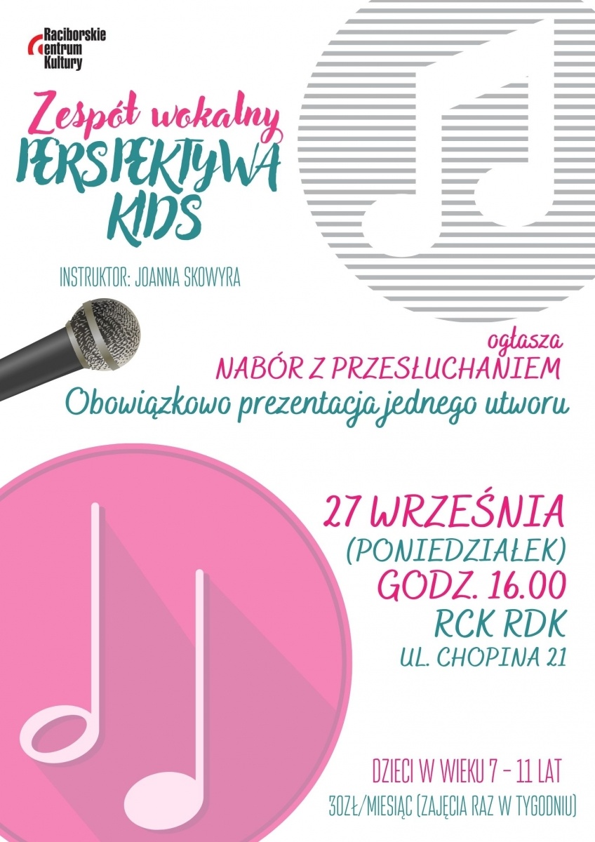 Zdjęcie w galerii na portalu naszraciborz.pl: Raciborskie Centrum Kultury rusza z ofertą zajęć artystycznych! wiadomości z regionu