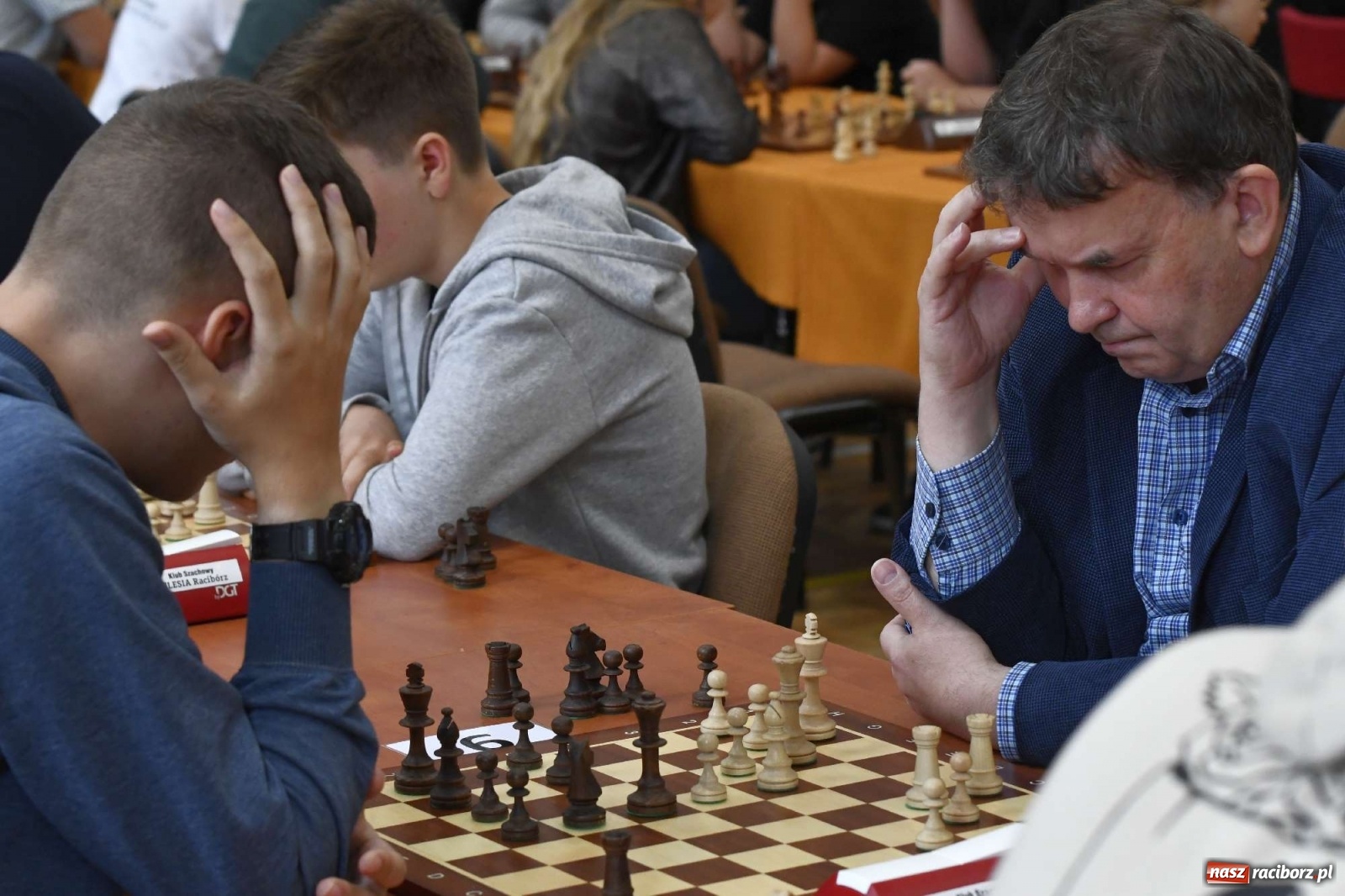 Zdjęcie w galerii na portalu naszraciborz.pl: PCS Racibórz. II Memoriał Szachowy im. Alfreda Chrobaka wiadomości z regionu