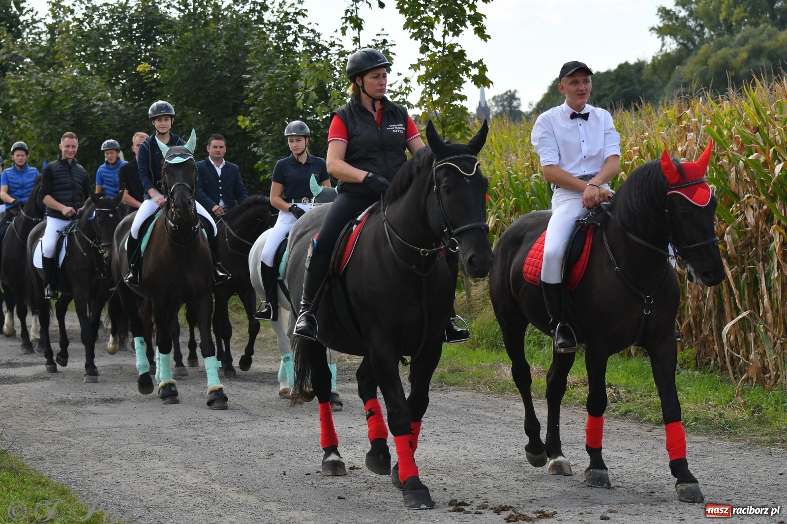 Zdjęcie w galerii na portalu naszraciborz.pl: Raciborski Hubertus 2021. Parada przez Ostróg i dwie gonitwy za lisem [FOTO i WIDEO] wiadomości z regionu