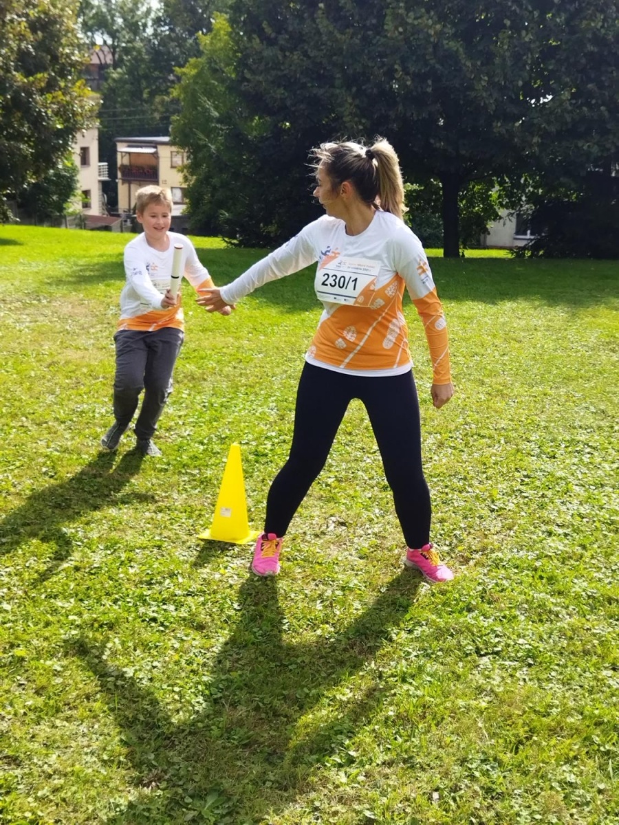 Zdjęcie w galerii na portalu naszraciborz.pl: Uczniowie z Brzeźnicy w Biegu Erasmus wiadomości z regionu