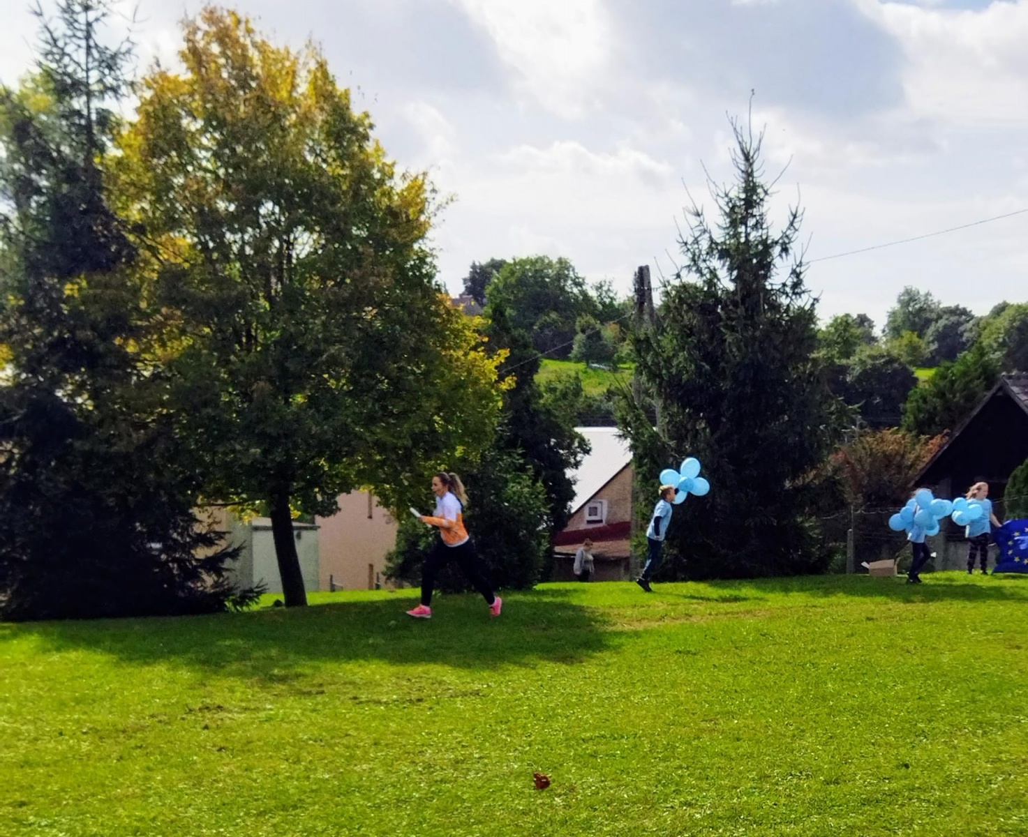 Zdjęcie w galerii na portalu naszraciborz.pl: Uczniowie z Brzeźnicy w Biegu Erasmus wiadomości z regionu