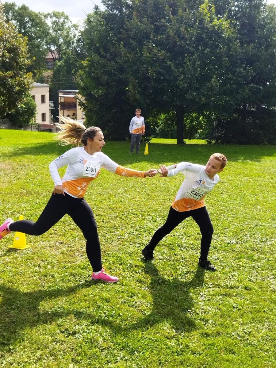 Zdjęcie w galerii na portalu naszraciborz.pl: Uczniowie z Brzeźnicy w Biegu Erasmus wiadomości z regionu