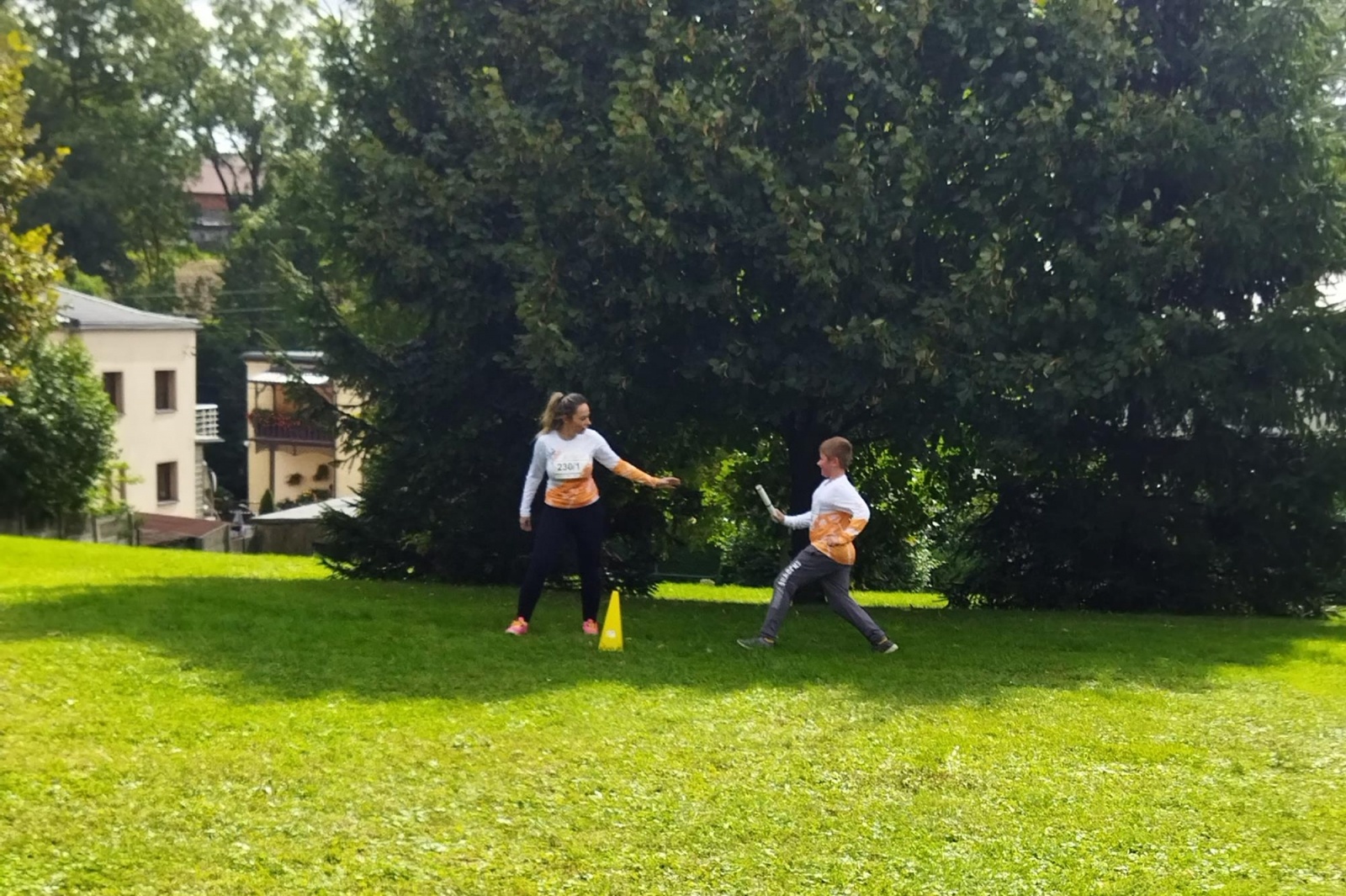 Zdjęcie w galerii na portalu naszraciborz.pl: Uczniowie z Brzeźnicy w Biegu Erasmus wiadomości z regionu