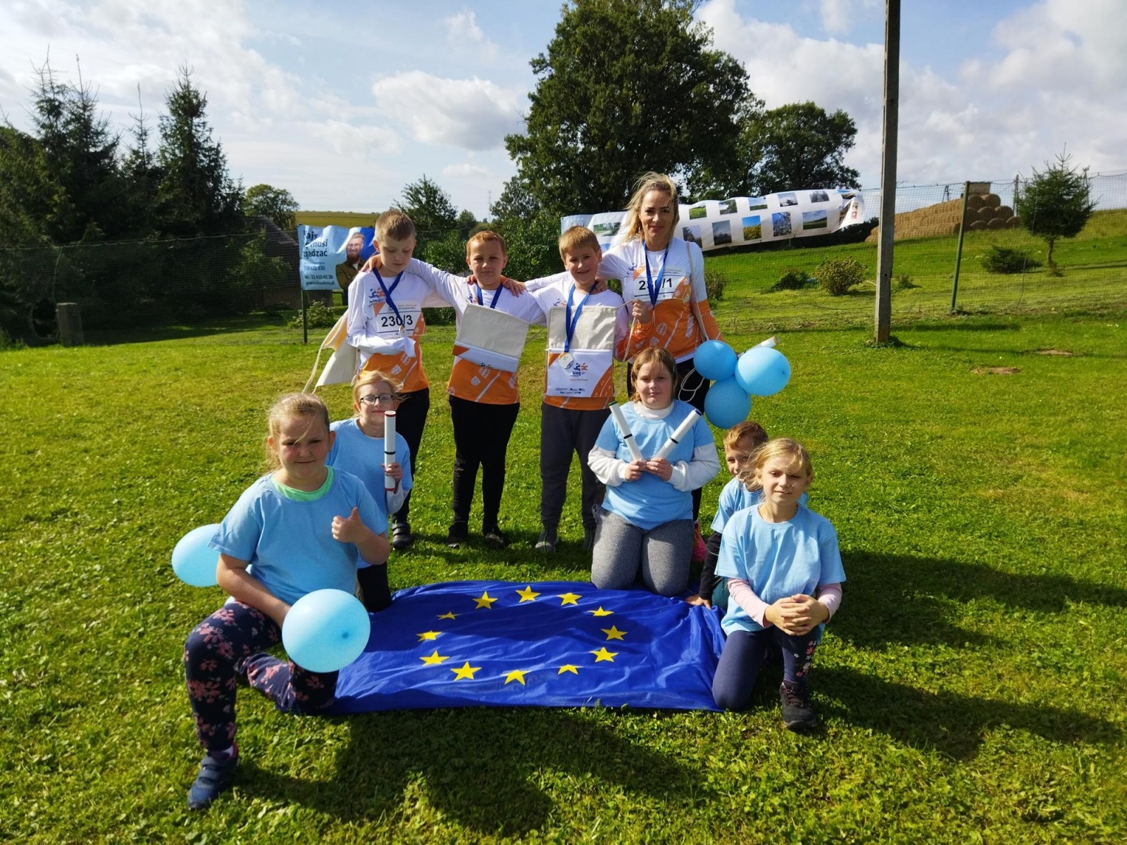 Zdjęcie w galerii na portalu naszraciborz.pl: Uczniowie z Brzeźnicy w Biegu Erasmus wiadomości z regionu