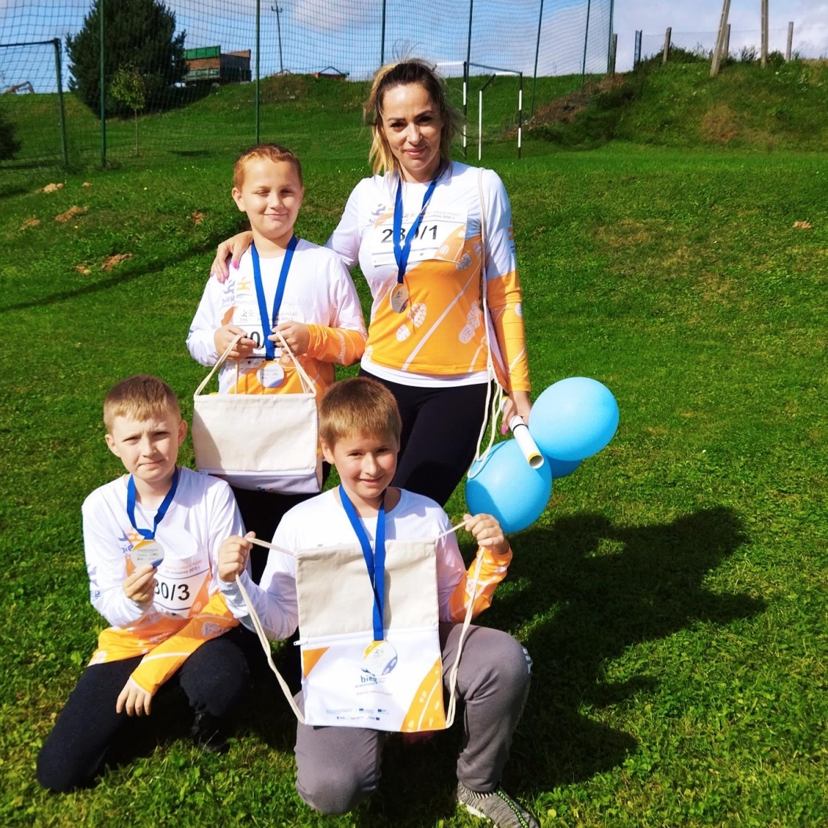 Zdjęcie w galerii na portalu naszraciborz.pl: Uczniowie z Brzeźnicy w Biegu Erasmus wiadomości z regionu
