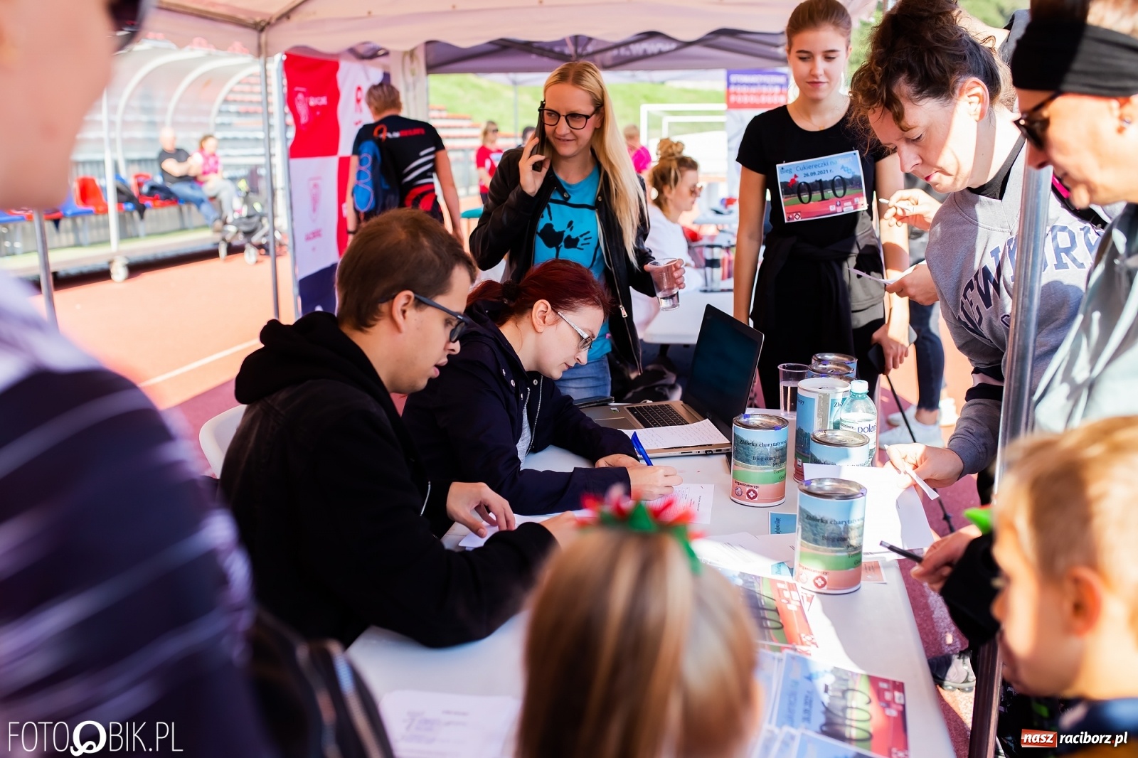 Zdjęcie w galerii na portalu naszraciborz.pl: Cukiereczki na Start - bieg w szczytnym celu [FOTO i WIDEO] wiadomości z regionu