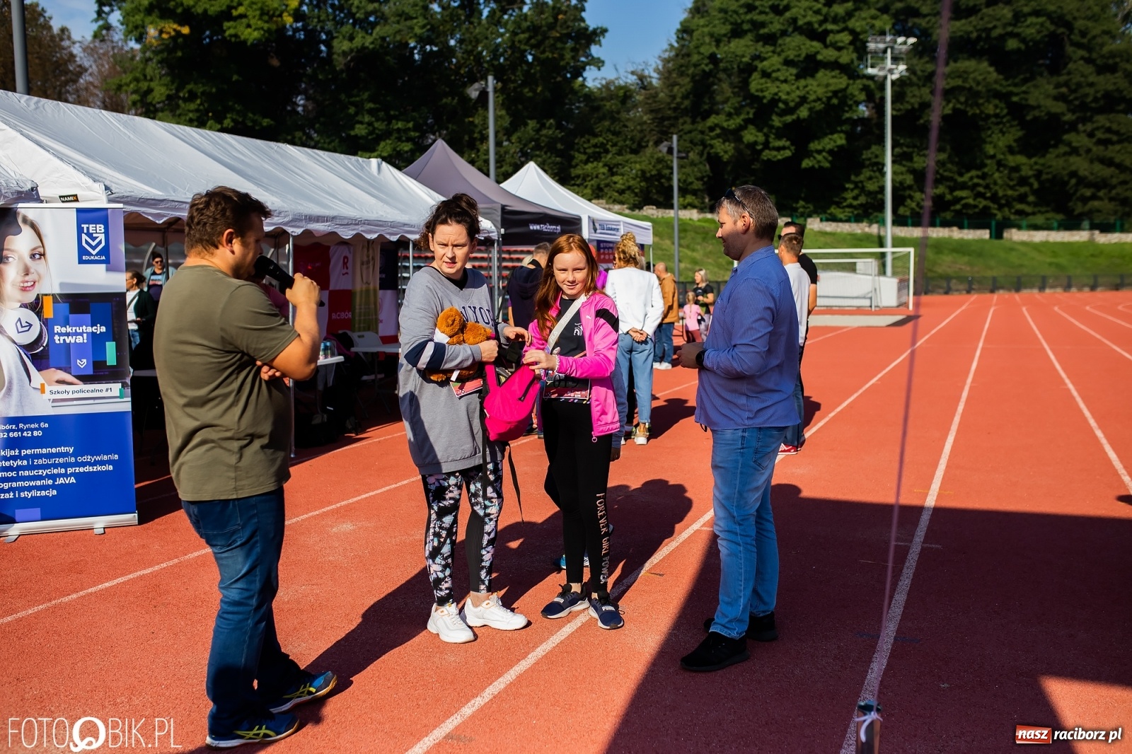 Zdjęcie w galerii na portalu naszraciborz.pl: Cukiereczki na Start - bieg w szczytnym celu [FOTO i WIDEO] wiadomości z regionu
