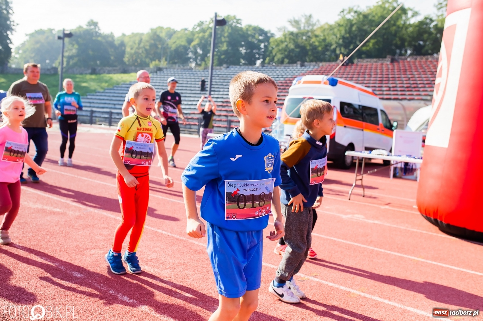 Zdjęcie w galerii na portalu naszraciborz.pl: Cukiereczki na Start - bieg w szczytnym celu [FOTO i WIDEO] wiadomości z regionu
