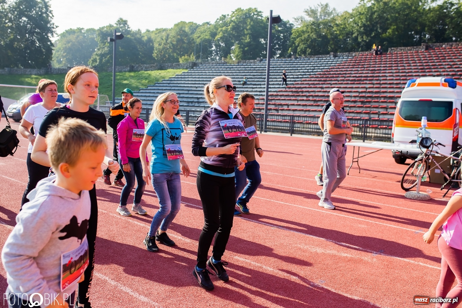 Zdjęcie w galerii na portalu naszraciborz.pl: Cukiereczki na Start - bieg w szczytnym celu [FOTO i WIDEO] wiadomości z regionu