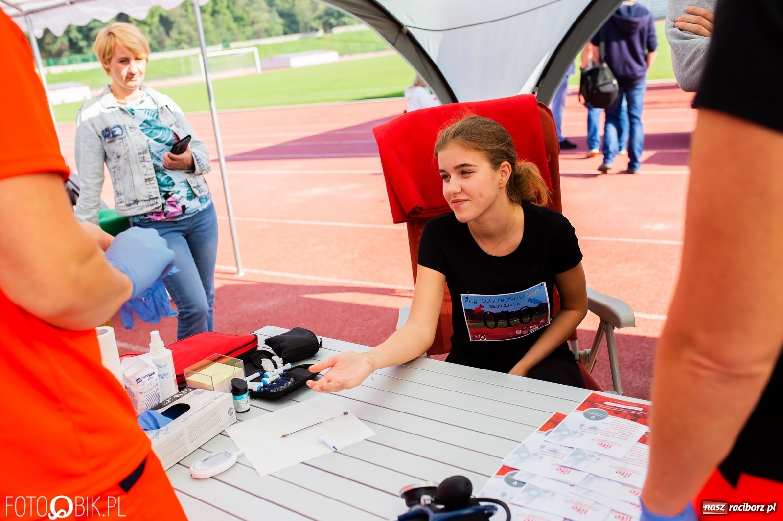 Zdjęcie w galerii na portalu naszraciborz.pl: Cukiereczki na Start - bieg w szczytnym celu [FOTO i WIDEO] wiadomości z regionu