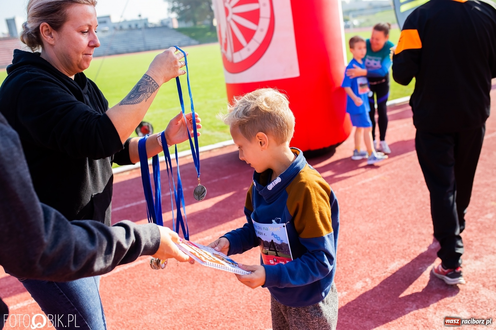 Zdjęcie w galerii na portalu naszraciborz.pl: Cukiereczki na Start - bieg w szczytnym celu [FOTO i WIDEO] wiadomości z regionu