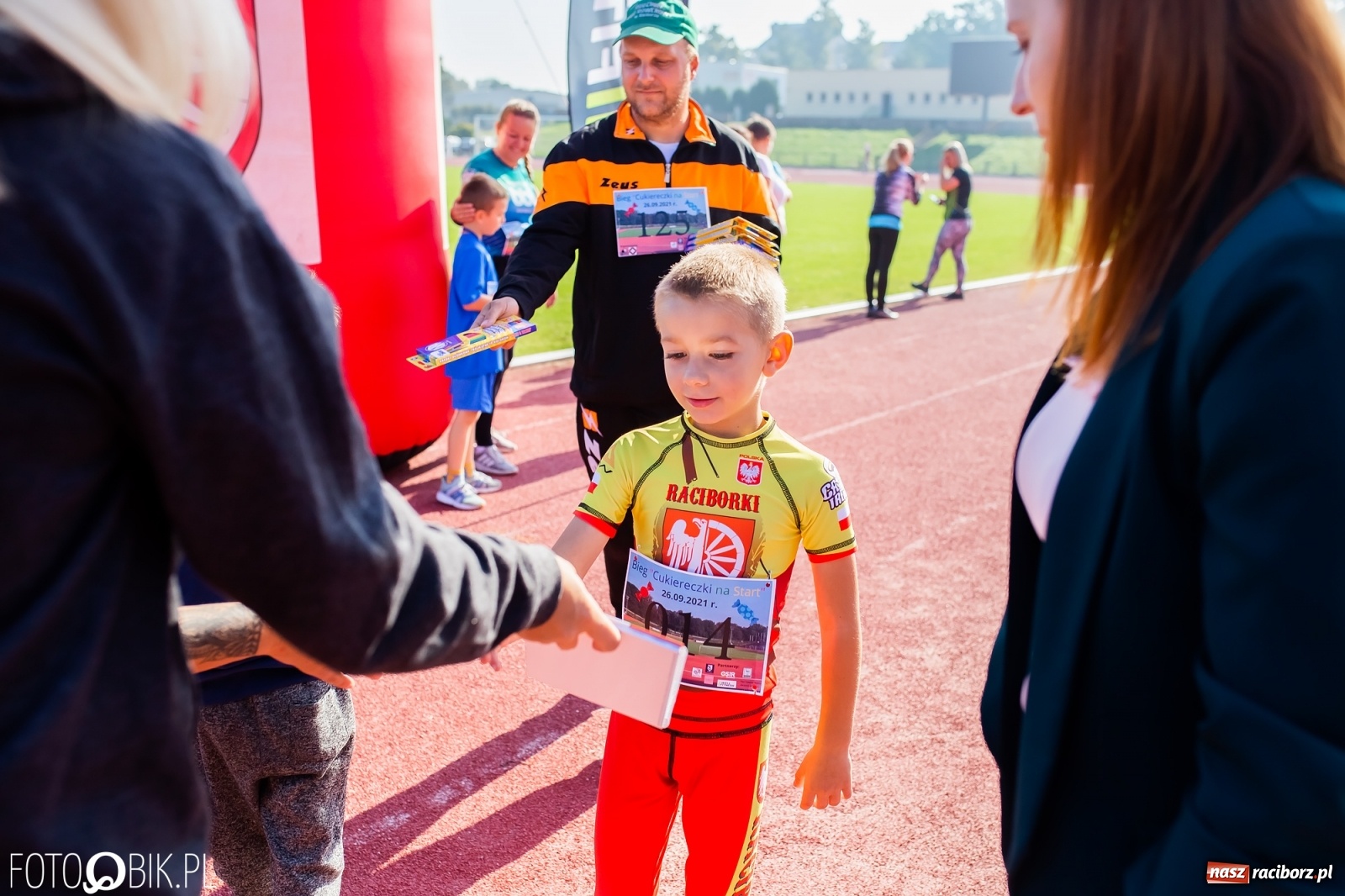 Zdjęcie w galerii na portalu naszraciborz.pl: Cukiereczki na Start - bieg w szczytnym celu [FOTO i WIDEO] wiadomości z regionu
