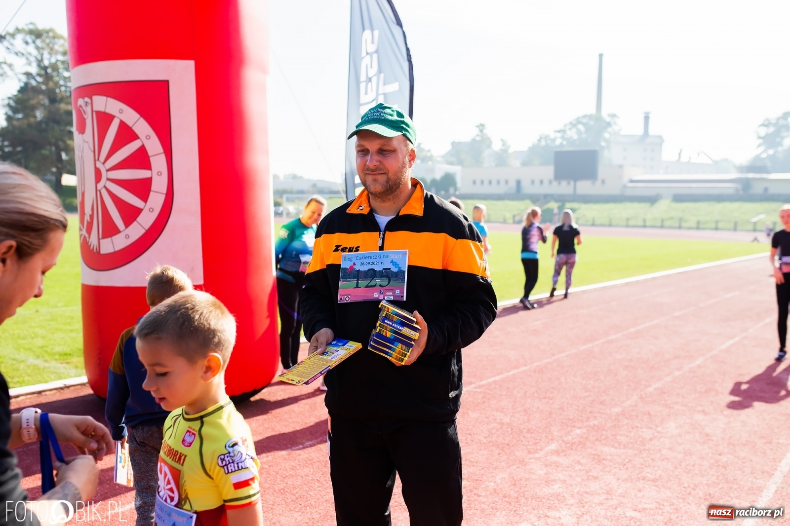 Zdjęcie w galerii na portalu naszraciborz.pl: Cukiereczki na Start - bieg w szczytnym celu [FOTO i WIDEO] wiadomości z regionu