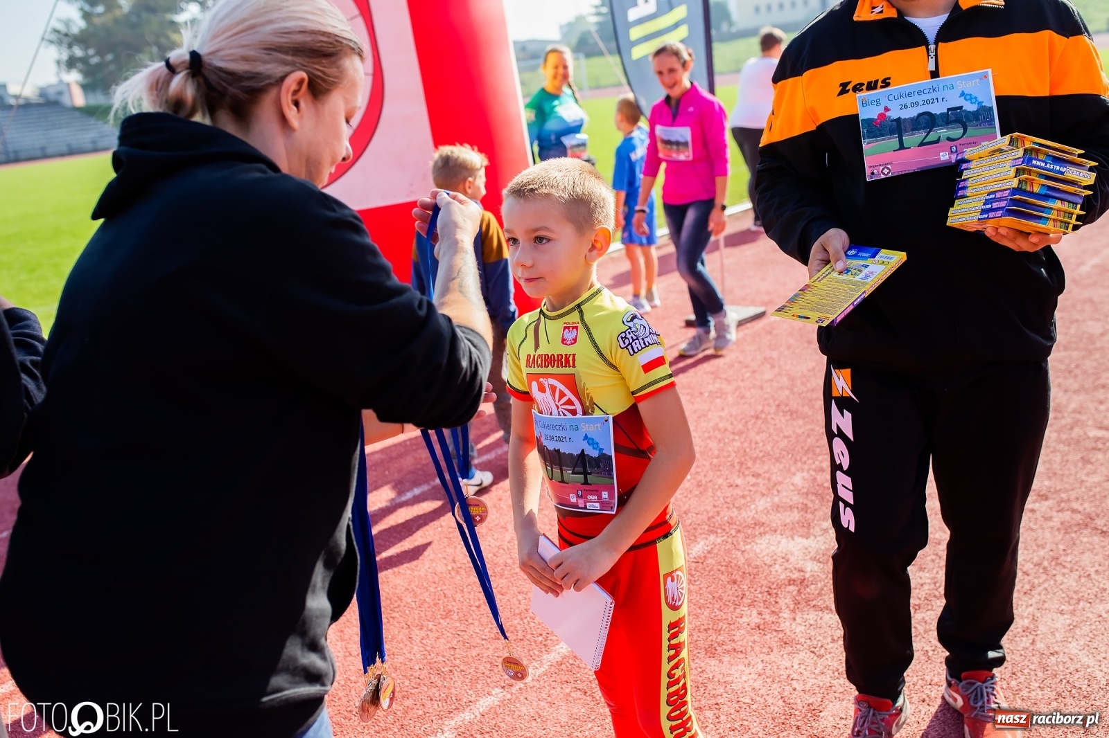Zdjęcie w galerii na portalu naszraciborz.pl: Cukiereczki na Start - bieg w szczytnym celu [FOTO i WIDEO] wiadomości z regionu