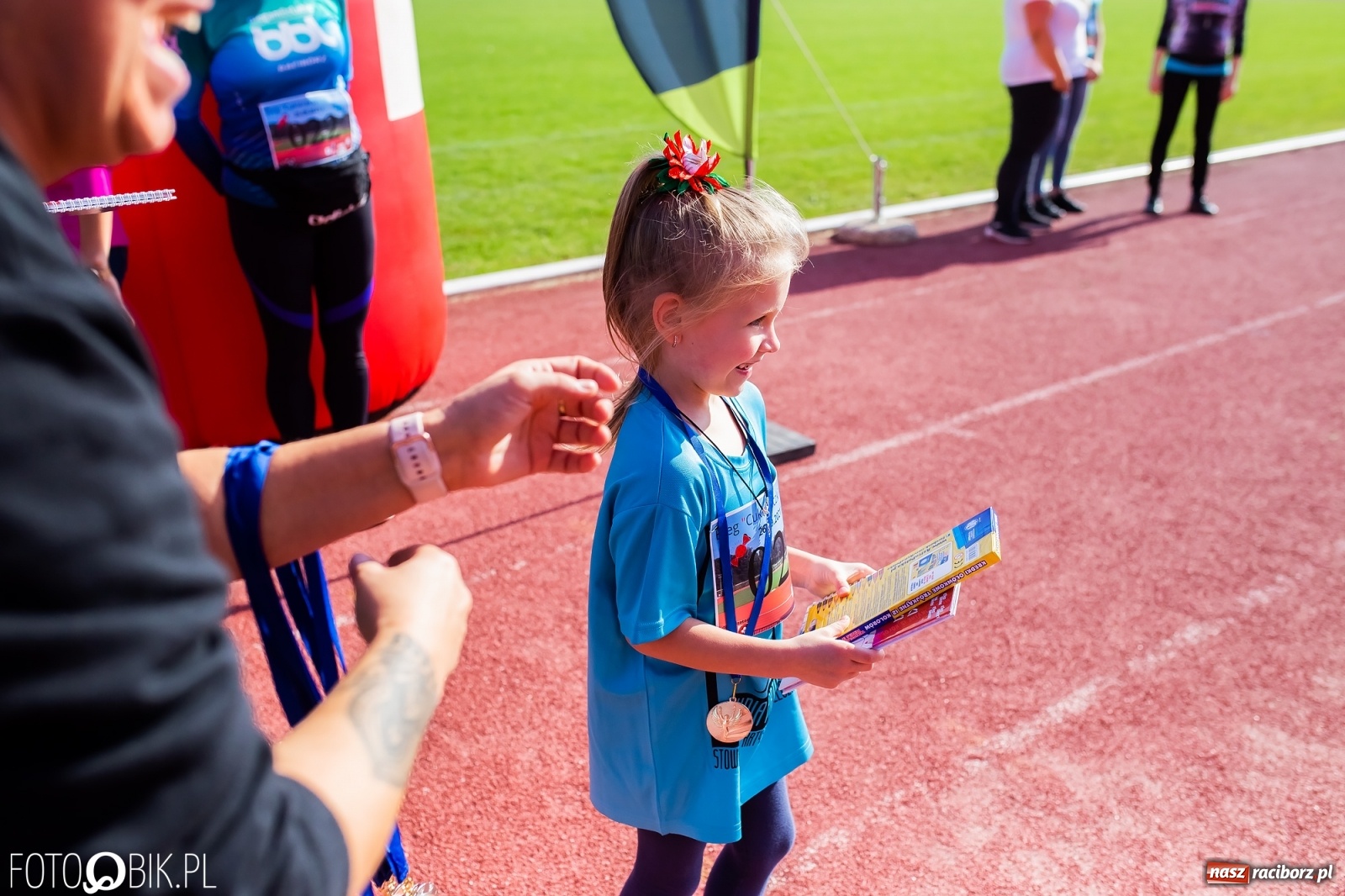 Zdjęcie w galerii na portalu naszraciborz.pl: Cukiereczki na Start - bieg w szczytnym celu [FOTO i WIDEO] wiadomości z regionu