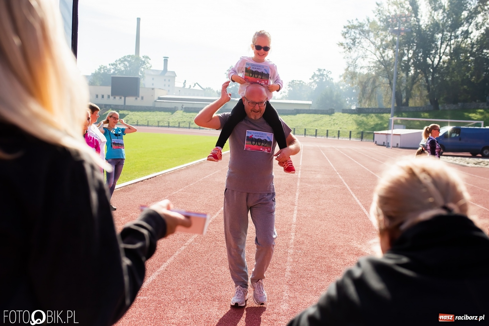 Zdjęcie w galerii na portalu naszraciborz.pl: Cukiereczki na Start - bieg w szczytnym celu [FOTO i WIDEO] wiadomości z regionu