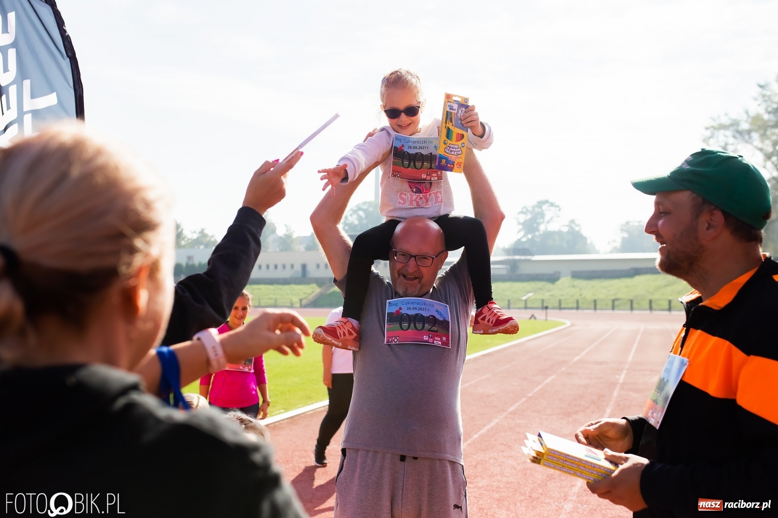 Zdjęcie w galerii na portalu naszraciborz.pl: Cukiereczki na Start - bieg w szczytnym celu [FOTO i WIDEO] wiadomości z regionu