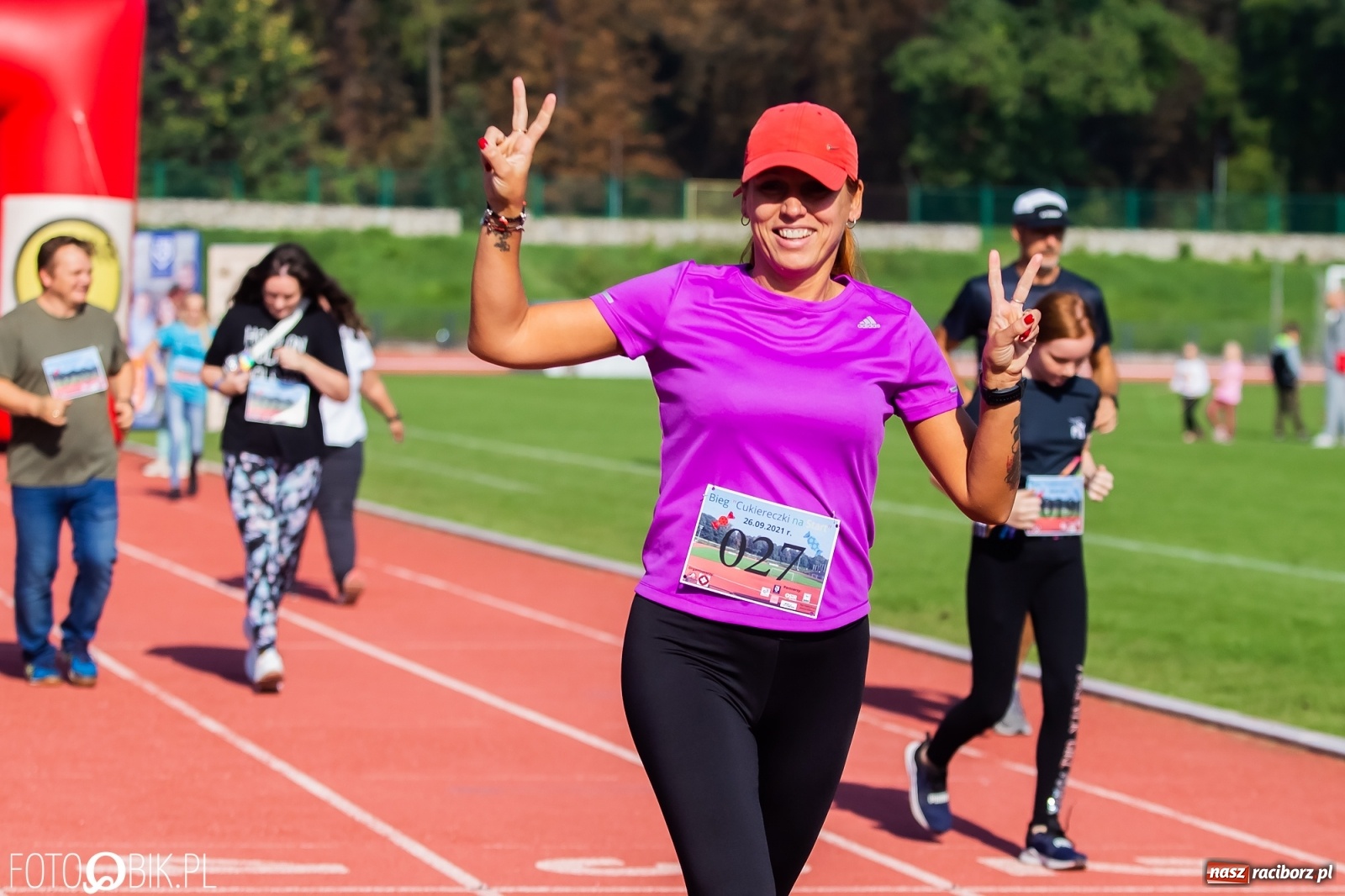 Zdjęcie w galerii na portalu naszraciborz.pl: Cukiereczki na Start - bieg w szczytnym celu [FOTO i WIDEO] wiadomości z regionu