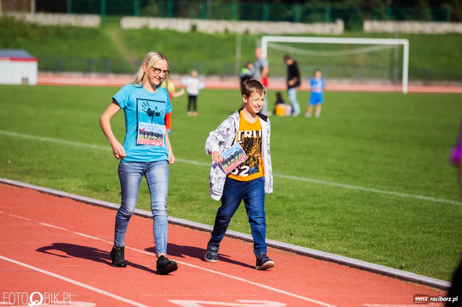 Zdjęcie w galerii na portalu naszraciborz.pl: Cukiereczki na Start - bieg w szczytnym celu [FOTO i WIDEO] wiadomości z regionu