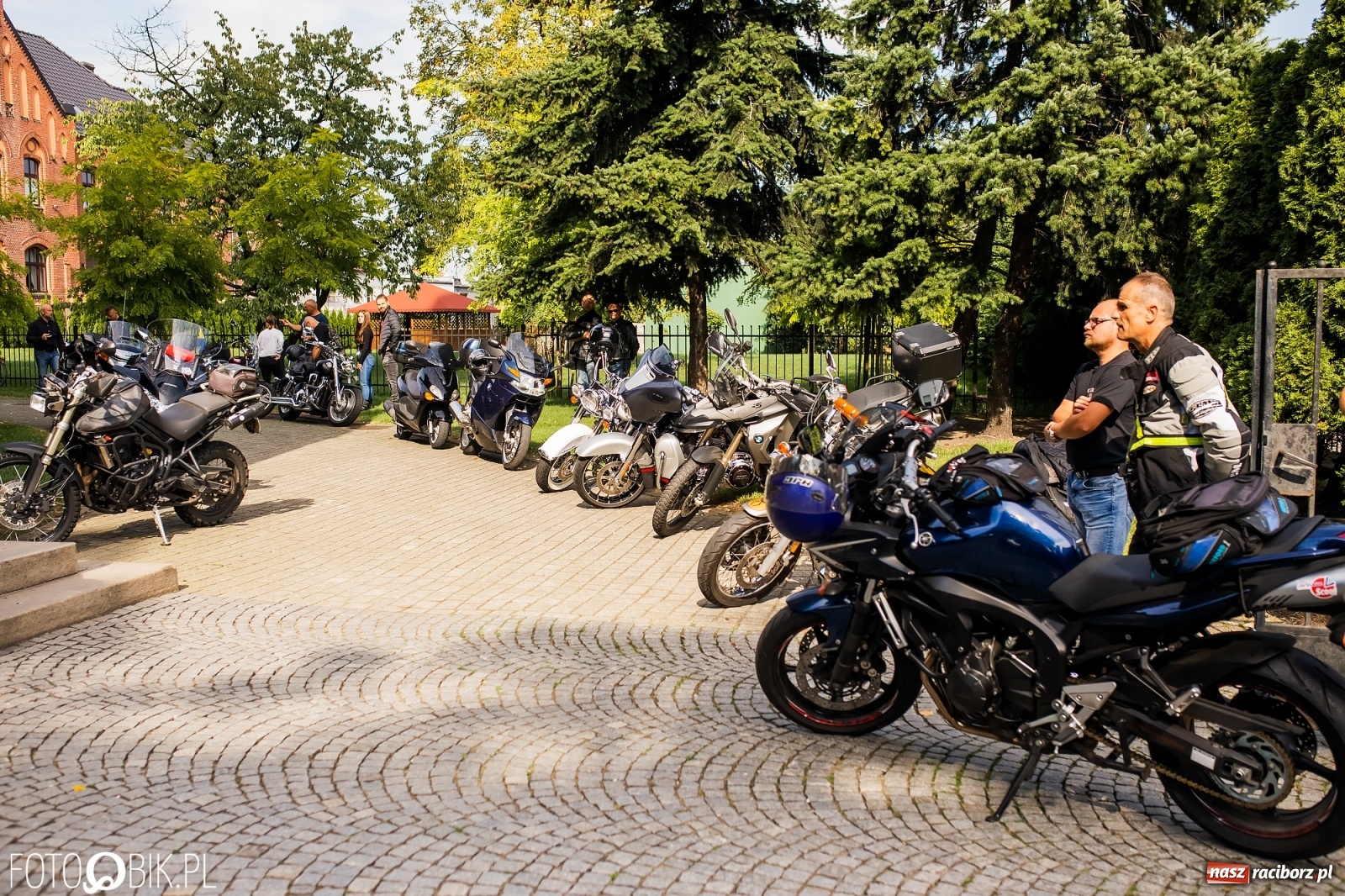 Zdjęcie w galerii na portalu naszraciborz.pl: Motocyklowe nieszpory dziękczynne na finał sezonu wiadomości z regionu