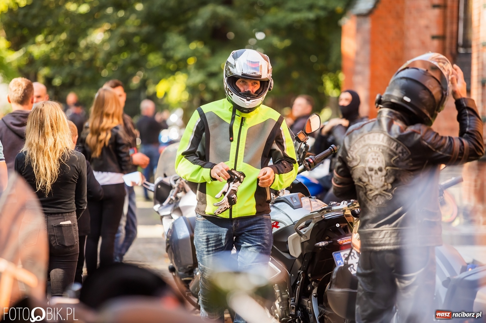 Zdjęcie w galerii na portalu naszraciborz.pl: Motocyklowe nieszpory dziękczynne na finał sezonu wiadomości z regionu