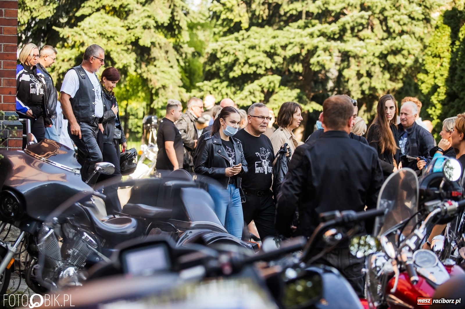 Zdjęcie w galerii na portalu naszraciborz.pl: Motocyklowe nieszpory dziękczynne na finał sezonu wiadomości z regionu