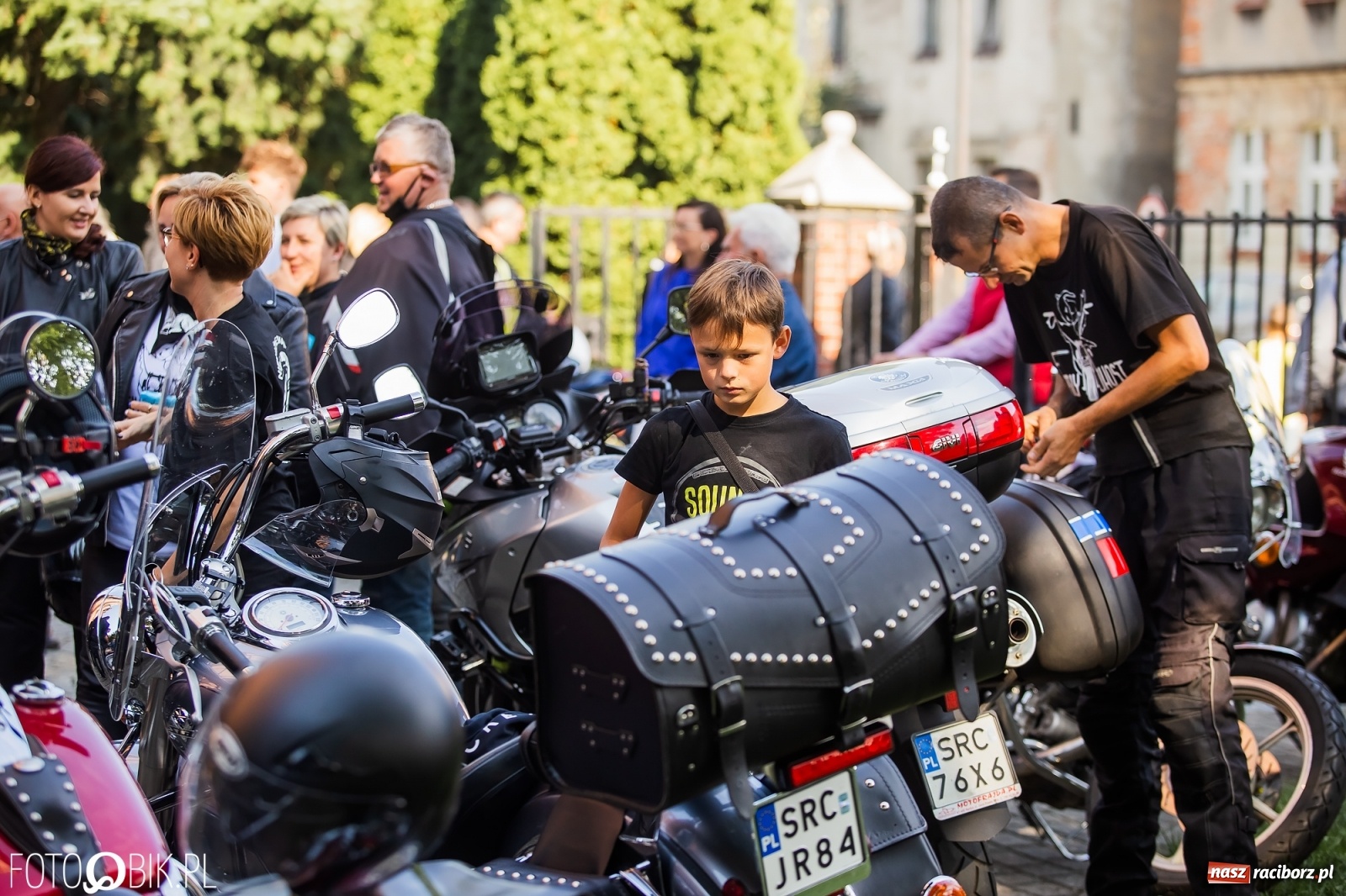 Zdjęcie w galerii na portalu naszraciborz.pl: Motocyklowe nieszpory dziękczynne na finał sezonu wiadomości z regionu