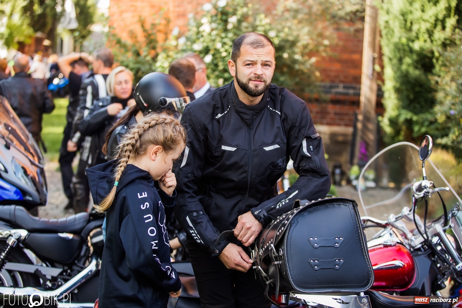 Zdjęcie w galerii na portalu naszraciborz.pl: Motocyklowe nieszpory dziękczynne na finał sezonu wiadomości z regionu