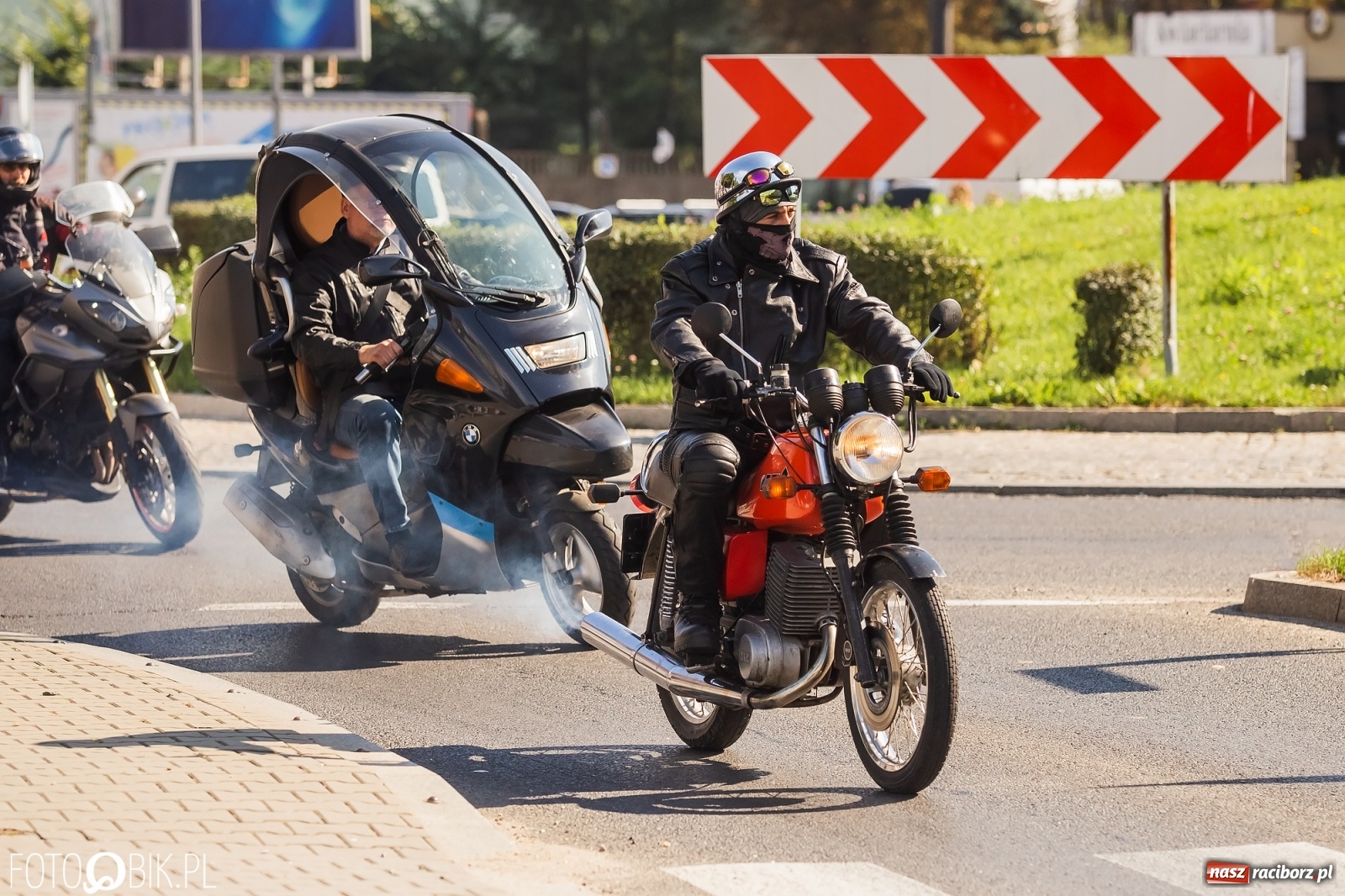 Zdjęcie w galerii na portalu naszraciborz.pl: Motocyklowe nieszpory dziękczynne na finał sezonu wiadomości z regionu