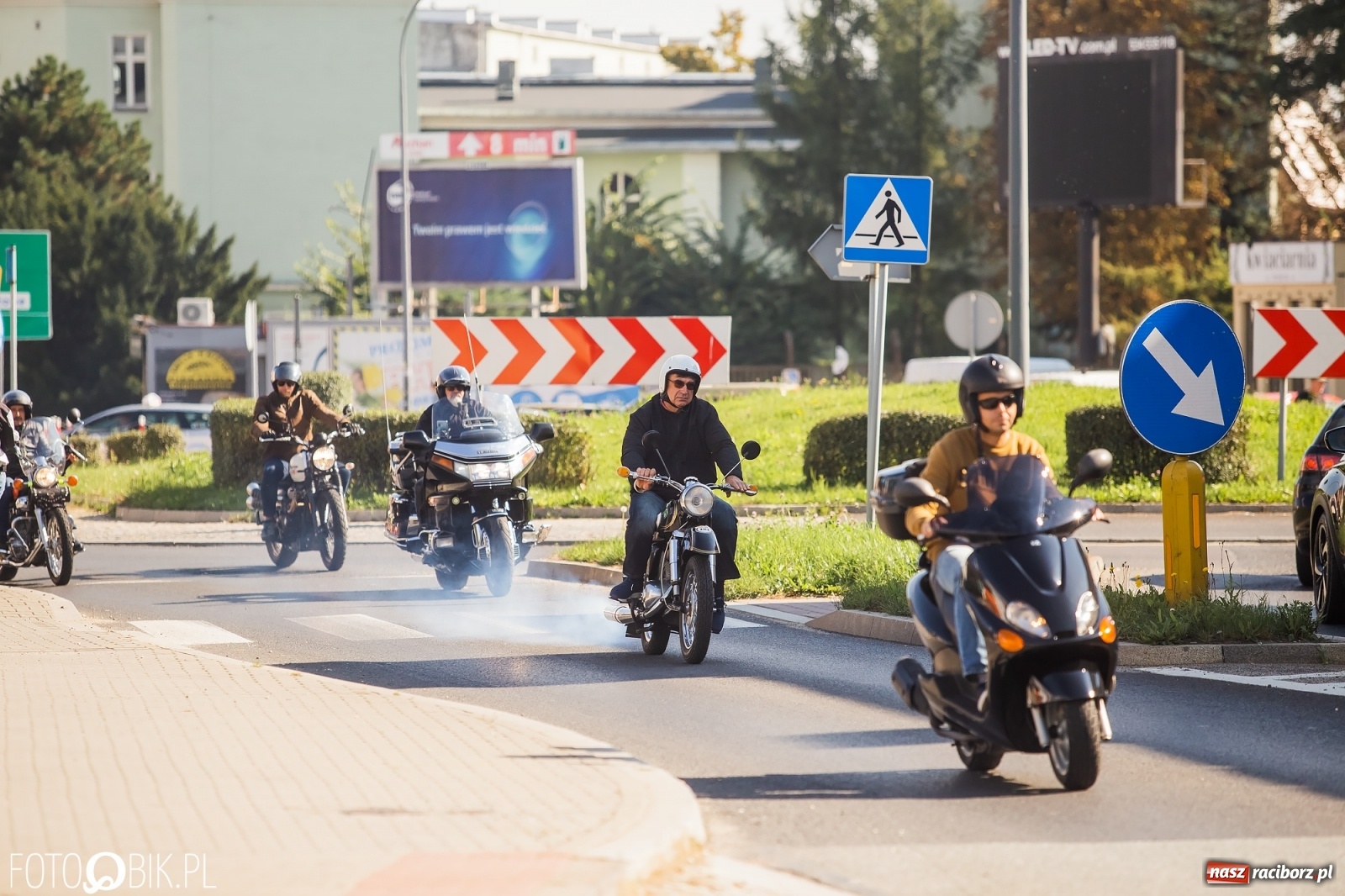 Zdjęcie w galerii na portalu naszraciborz.pl: Motocyklowe nieszpory dziękczynne na finał sezonu wiadomości z regionu