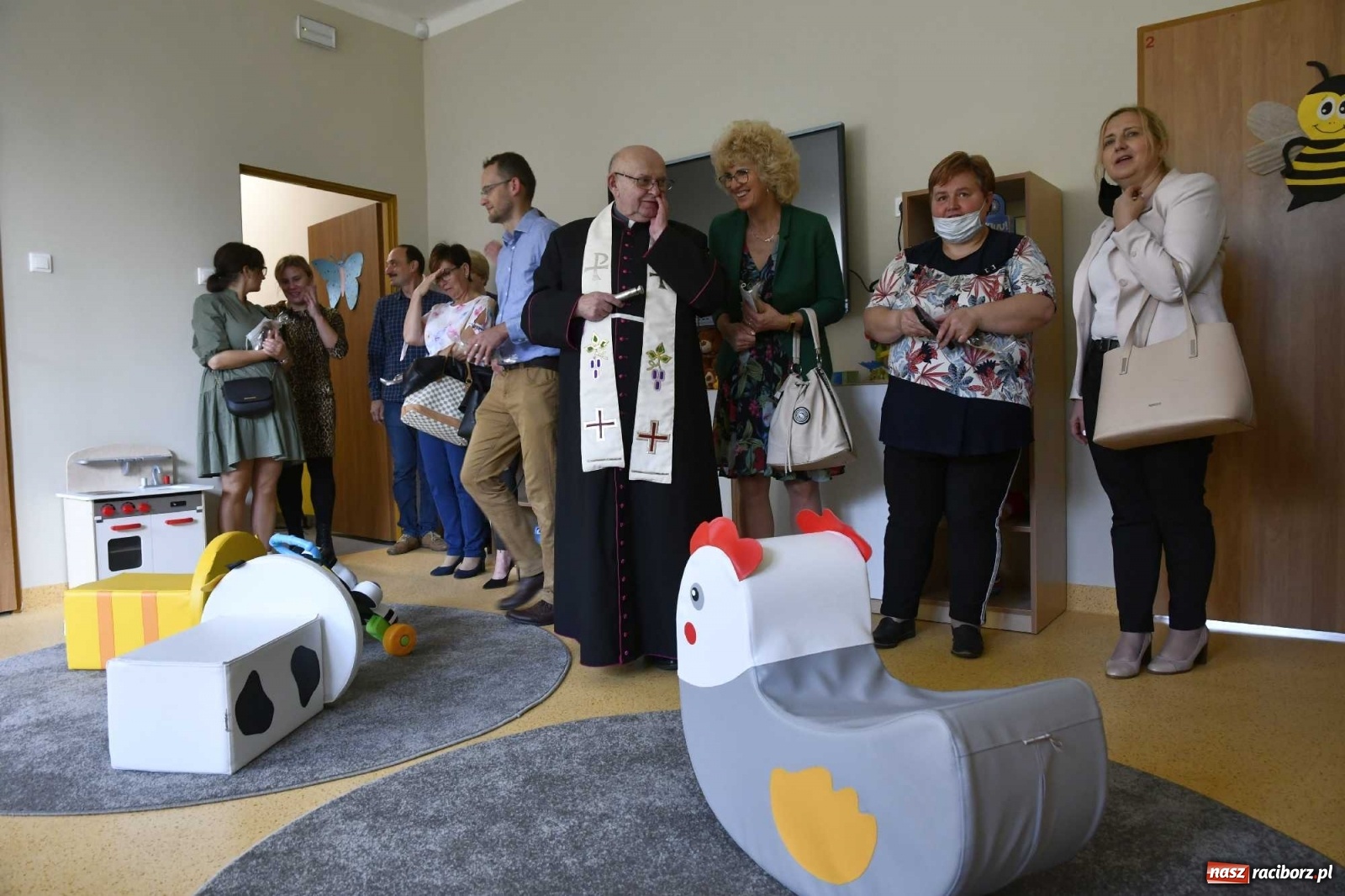 Zdjęcie w galerii na portalu naszraciborz.pl: W Cyprzanowie otwarto Klub Malucha Szkrabek wiadomości z regionu