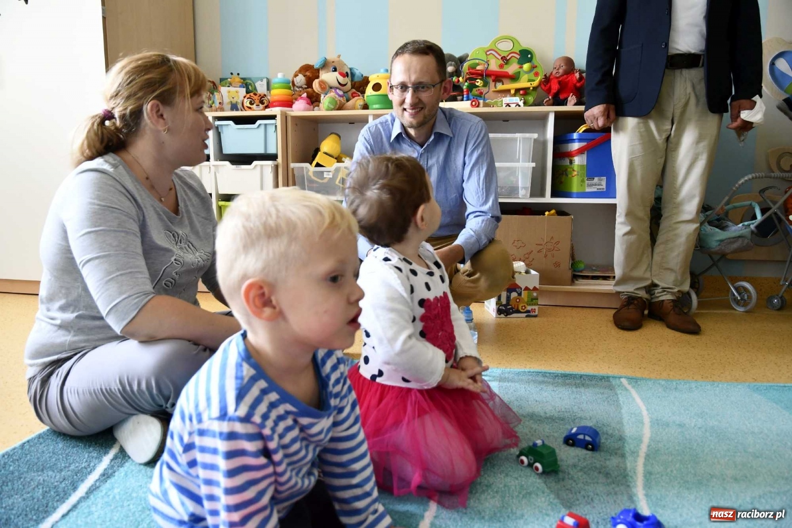 Zdjęcie w galerii na portalu naszraciborz.pl: W Cyprzanowie otwarto Klub Malucha Szkrabek wiadomości z regionu