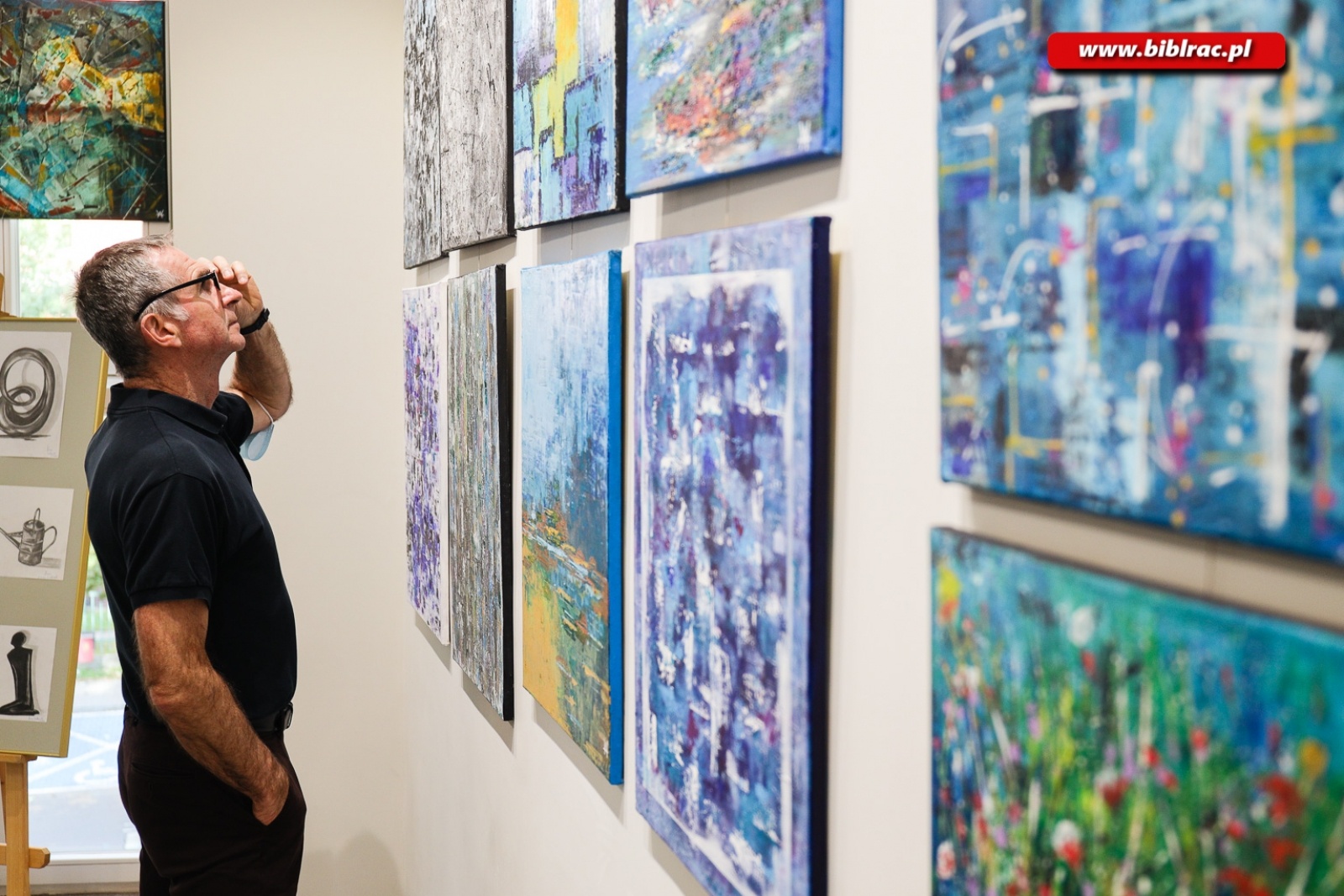 Zdjęcie w galerii na portalu naszraciborz.pl: Wernisaż wystawy Anny Żychskiej w Galerii Gawra - relacja wiadomości z regionu