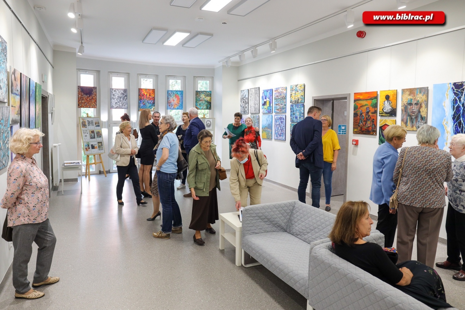 Zdjęcie w galerii na portalu naszraciborz.pl: Wernisaż wystawy Anny Żychskiej w Galerii Gawra - relacja wiadomości z regionu