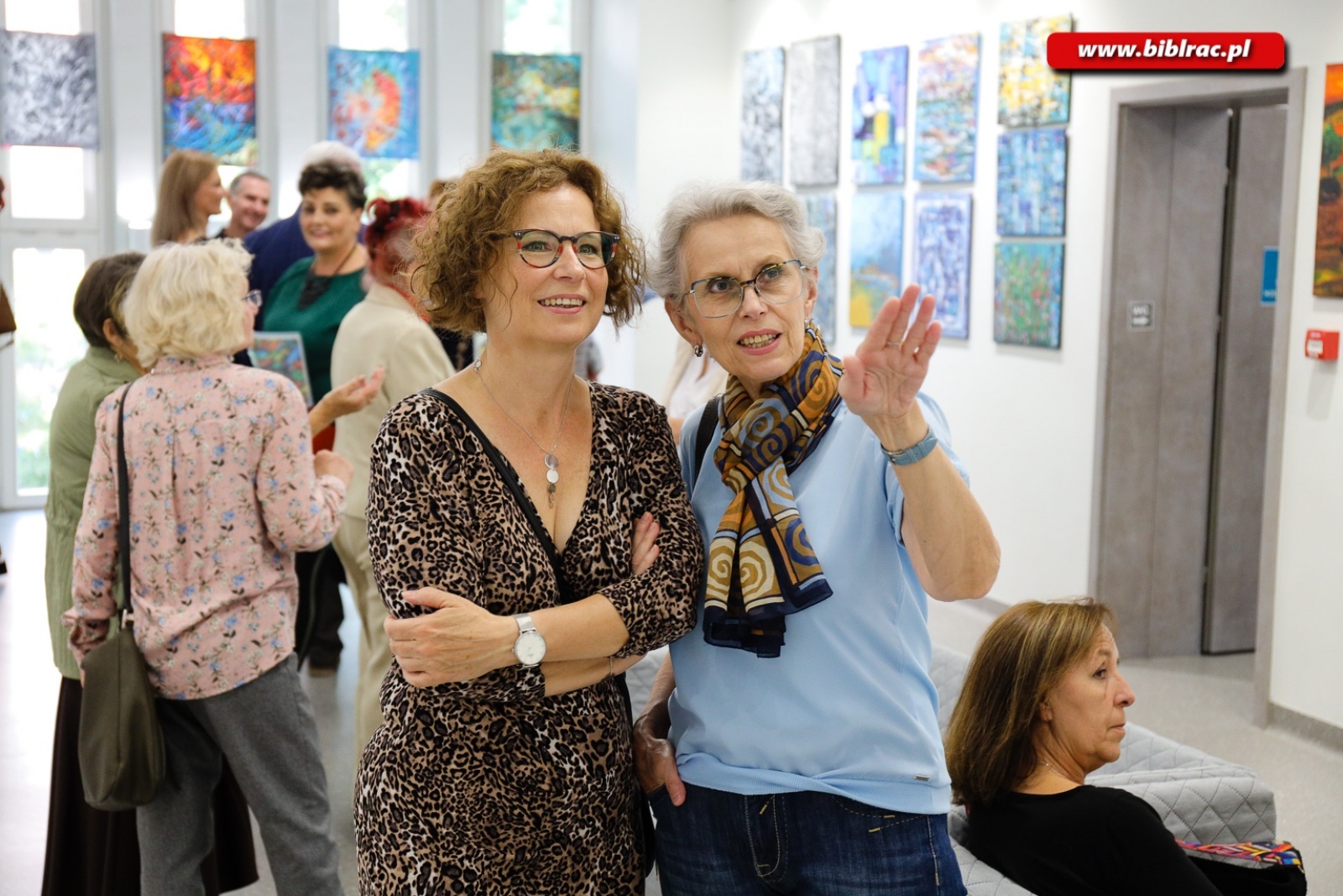 Zdjęcie w galerii na portalu naszraciborz.pl: Wernisaż wystawy Anny Żychskiej w Galerii Gawra - relacja wiadomości z regionu