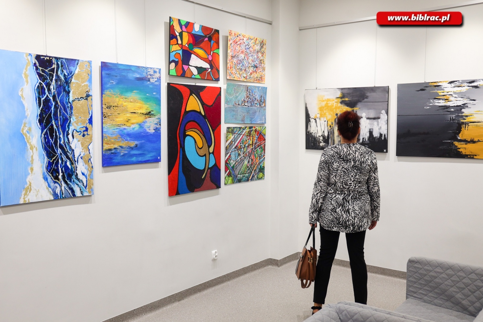 Zdjęcie w galerii na portalu naszraciborz.pl: Wernisaż wystawy Anny Żychskiej w Galerii Gawra - relacja wiadomości z regionu