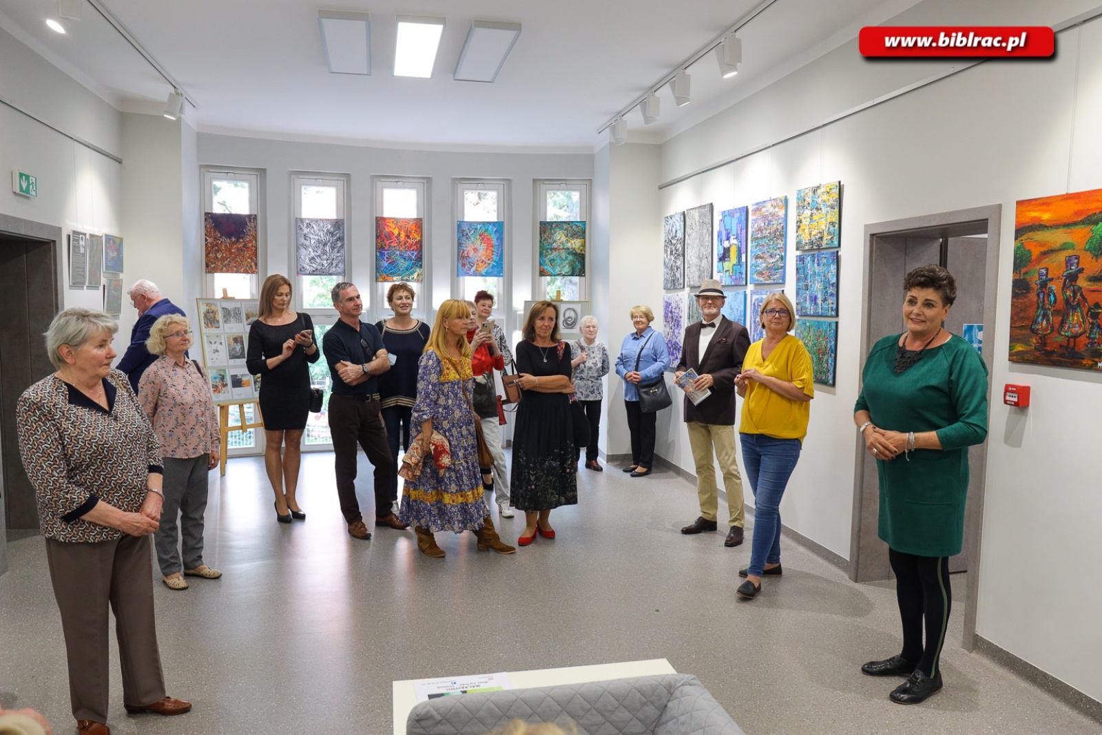 Zdjęcie w galerii na portalu naszraciborz.pl: Wernisaż wystawy Anny Żychskiej w Galerii Gawra - relacja wiadomości z regionu