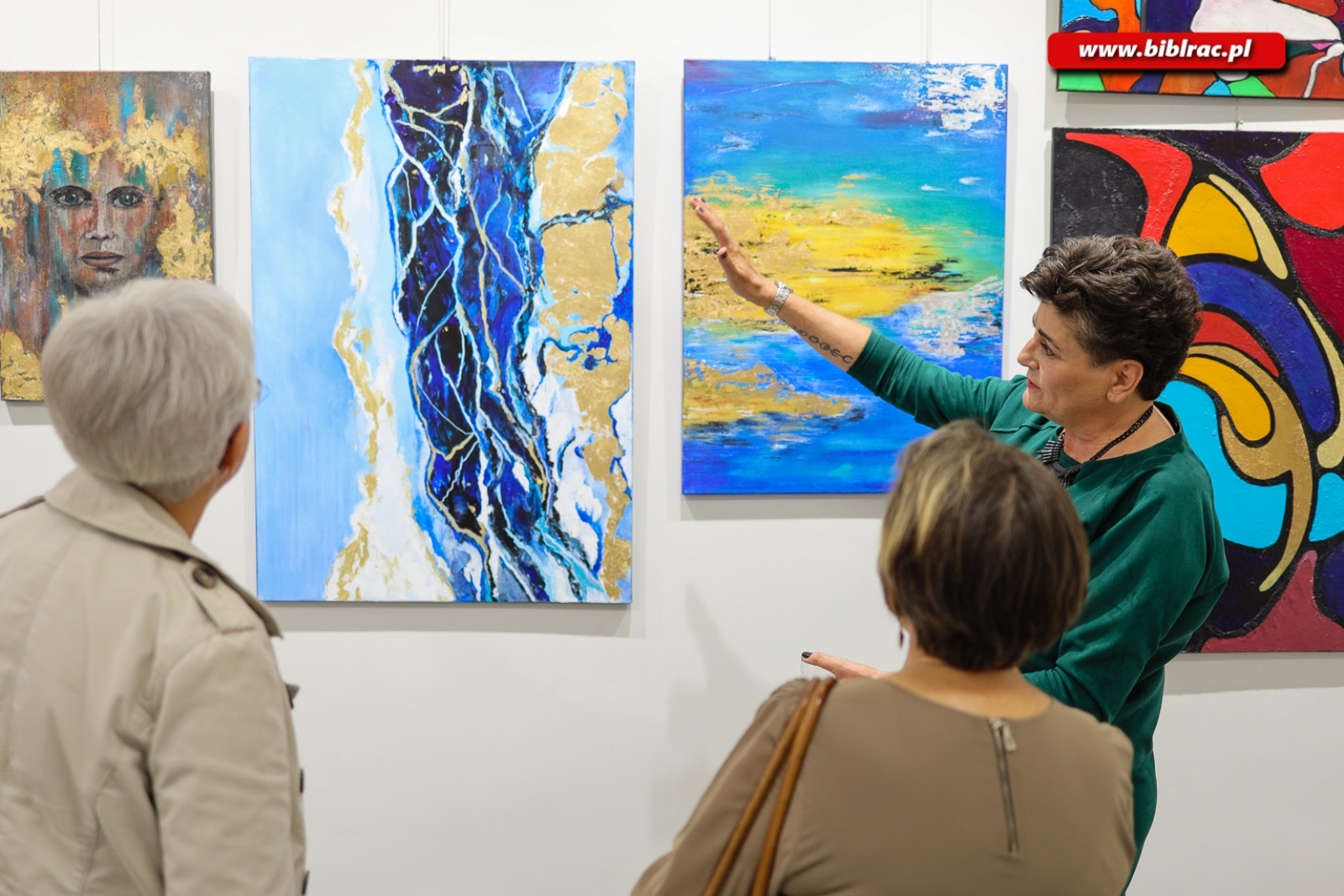 Zdjęcie w galerii na portalu naszraciborz.pl: Wernisaż wystawy Anny Żychskiej w Galerii Gawra - relacja wiadomości z regionu