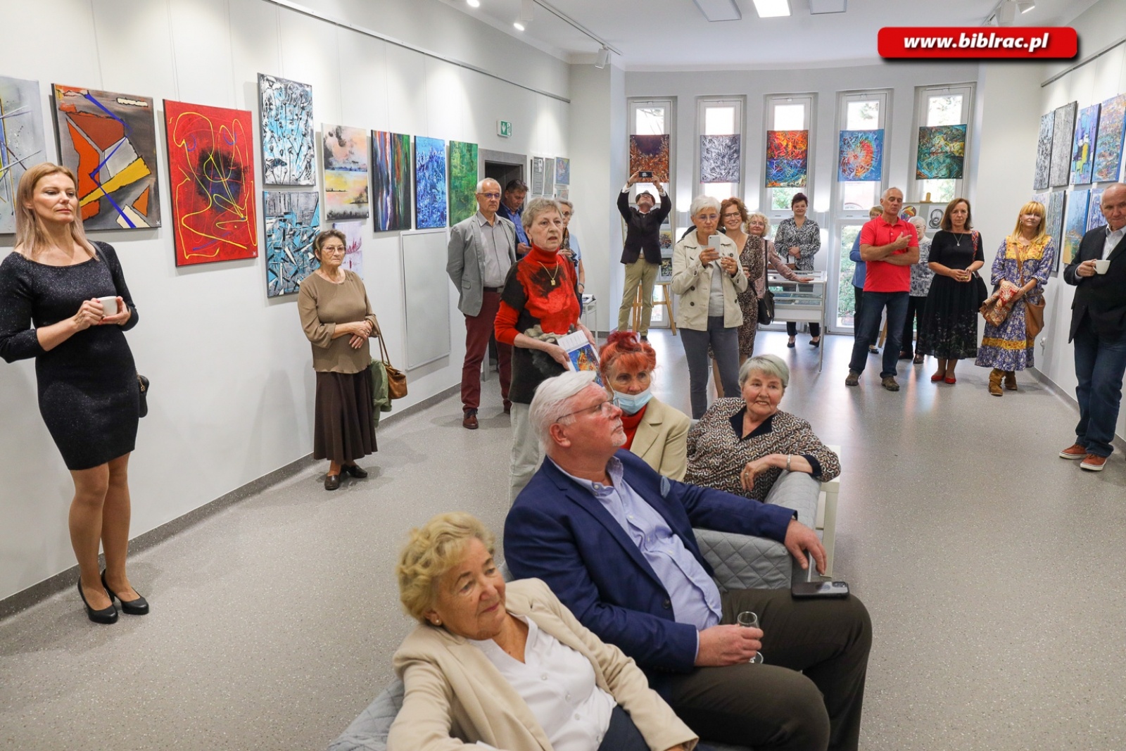 Zdjęcie w galerii na portalu naszraciborz.pl: Wernisaż wystawy Anny Żychskiej w Galerii Gawra - relacja wiadomości z regionu