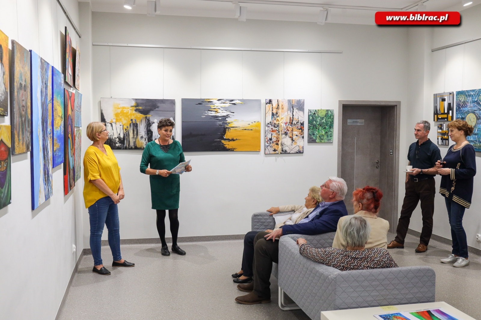 Zdjęcie w galerii na portalu naszraciborz.pl: Wernisaż wystawy Anny Żychskiej w Galerii Gawra - relacja wiadomości z regionu