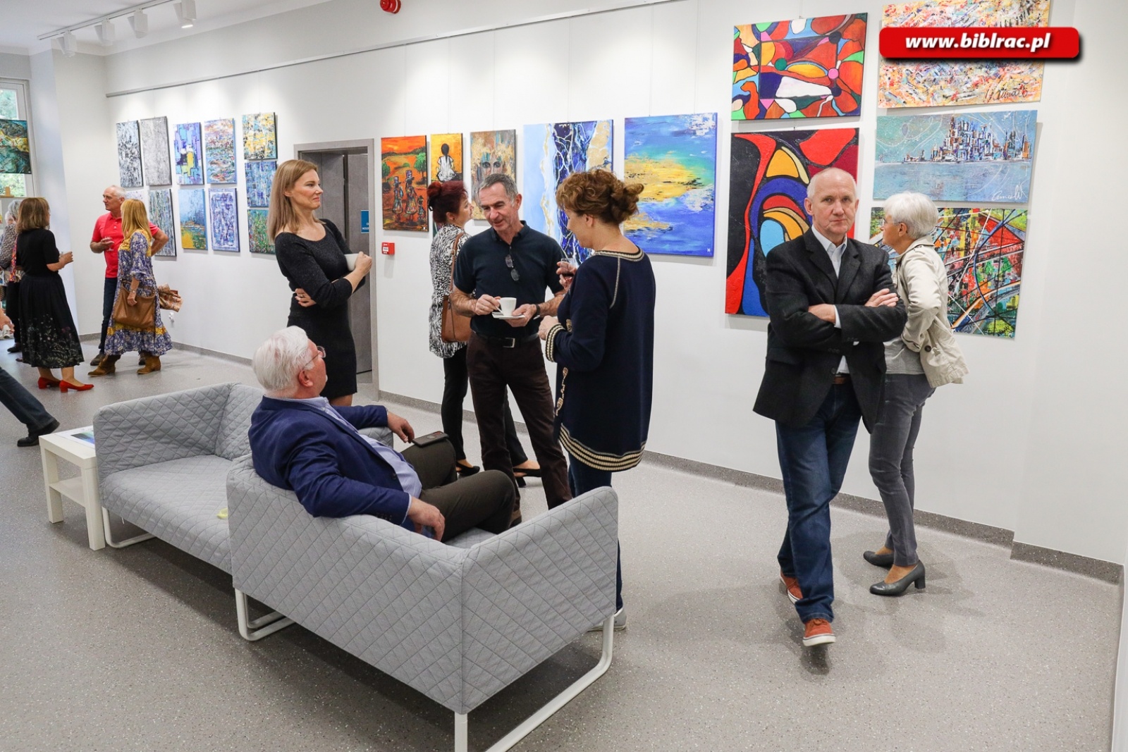 Zdjęcie w galerii na portalu naszraciborz.pl: Wernisaż wystawy Anny Żychskiej w Galerii Gawra - relacja wiadomości z regionu