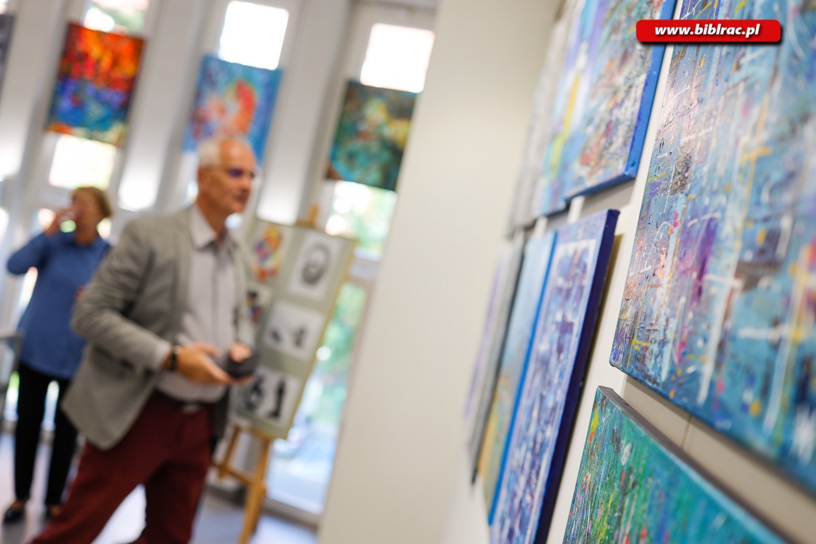 Zdjęcie w galerii na portalu naszraciborz.pl: Wernisaż wystawy Anny Żychskiej w Galerii Gawra - relacja wiadomości z regionu