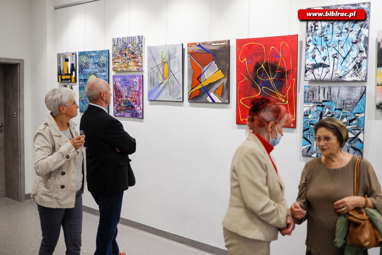 Zdjęcie w galerii na portalu naszraciborz.pl: Wernisaż wystawy Anny Żychskiej w Galerii Gawra - relacja wiadomości z regionu