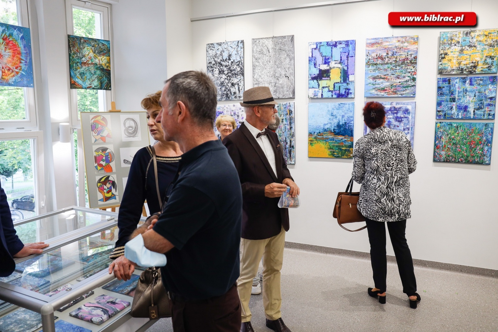 Zdjęcie w galerii na portalu naszraciborz.pl: Wernisaż wystawy Anny Żychskiej w Galerii Gawra - relacja wiadomości z regionu