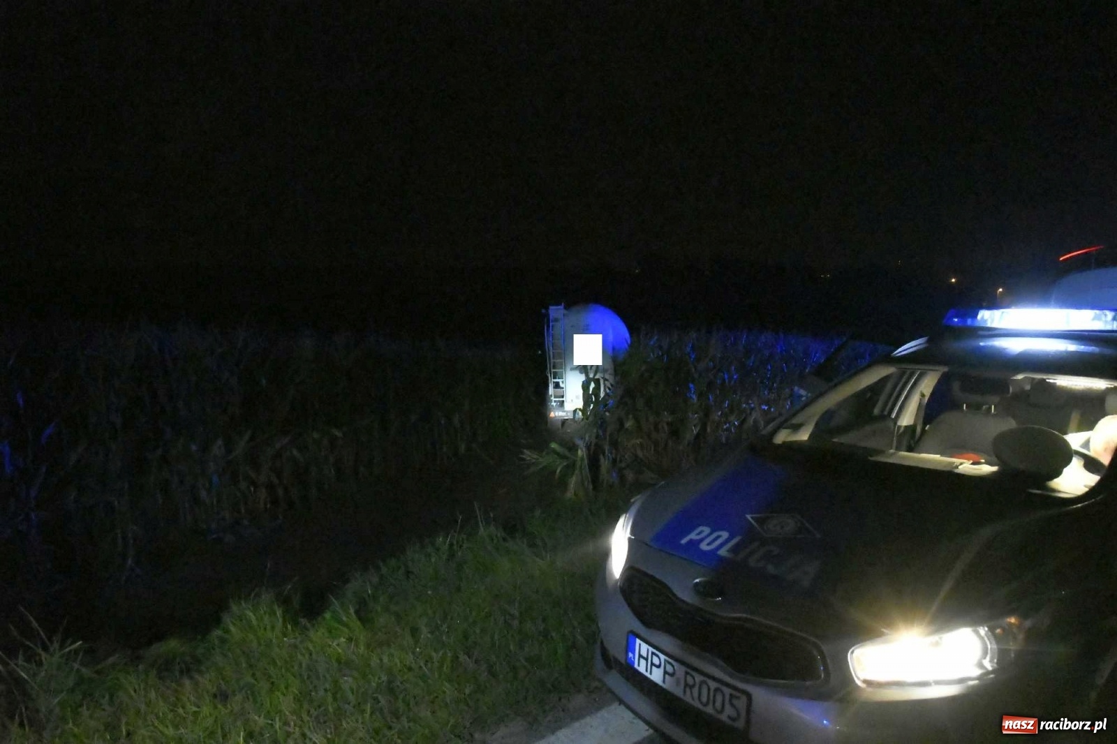 Zdjęcie w galerii na portalu naszraciborz.pl: DK 45 Racibórz-Opole. Tragiczny wypadek w Rudniku wiadomości z regionu