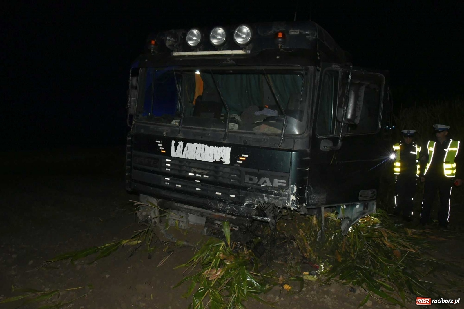 Zdjęcie w galerii na portalu naszraciborz.pl: DK 45 Racibórz-Opole. Tragiczny wypadek w Rudniku wiadomości z regionu